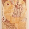 Theatre Poster, Aucassin and Nicolette, Ivan Antos, 1980
