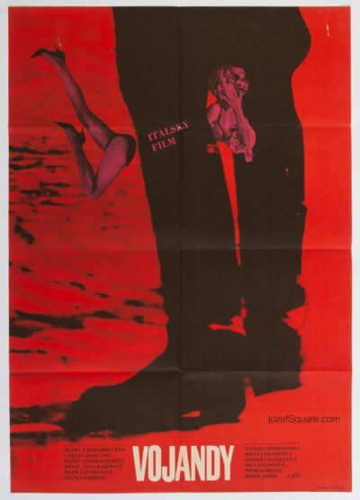 Movie Poster, The Camp Followers, Valerio Zurlini, Zdenek Ziegler, 1960s Cinema Art
